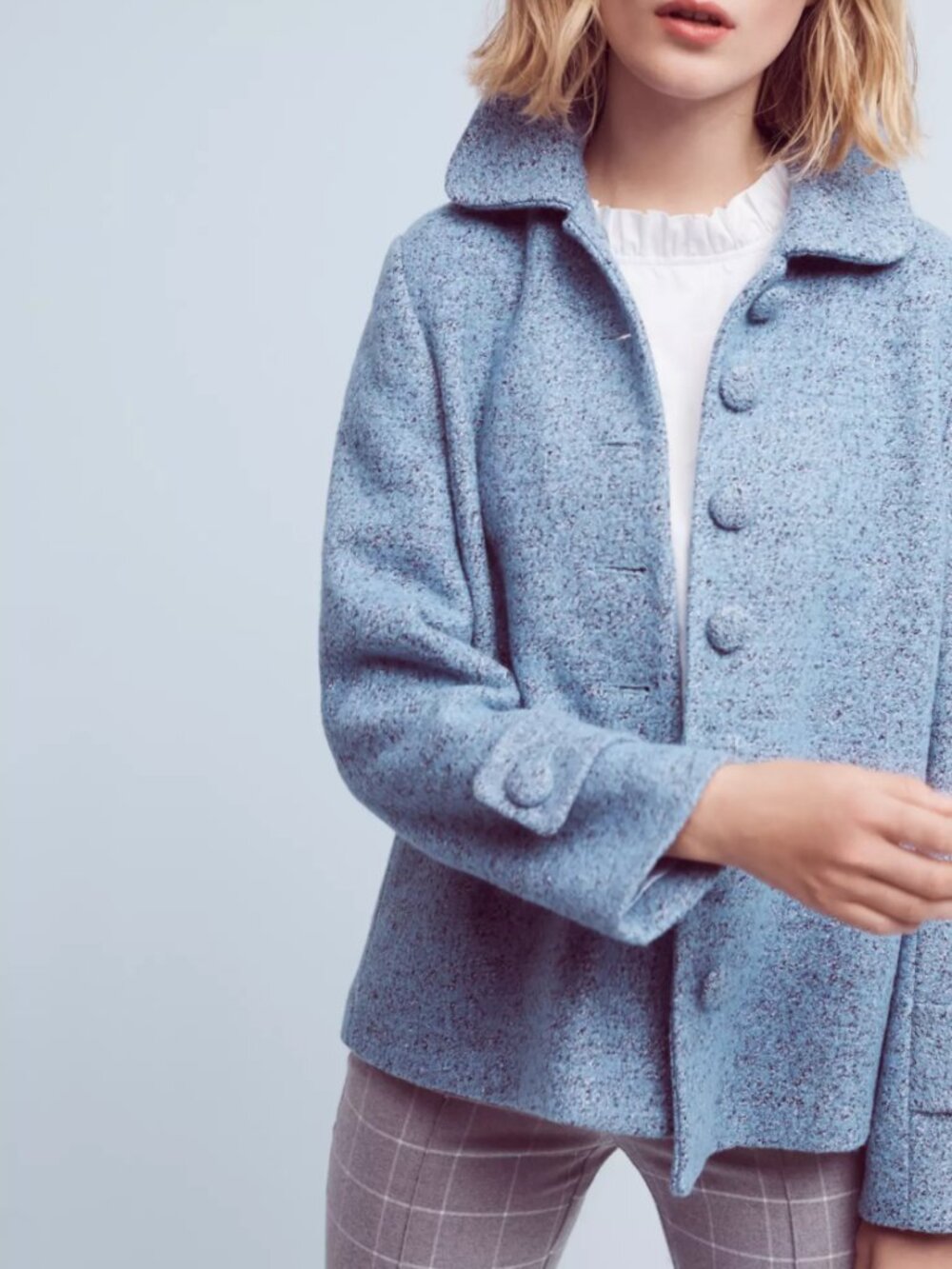 Paper Crown Edinburgh Coat - Blue